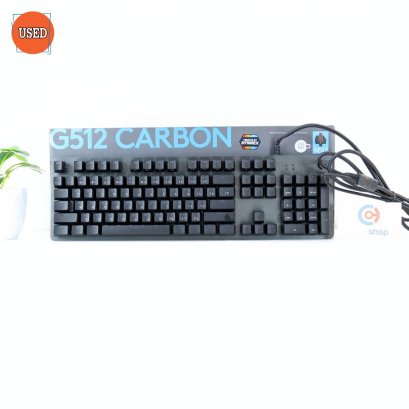 KEYBOARD (คีย์บอร์ด) LOGITECH G512 (GX BROWN [TACTILE] SWITCH) (RGB LED) (US/TH) P13766